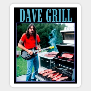 Dave Grill 8 Sticker
